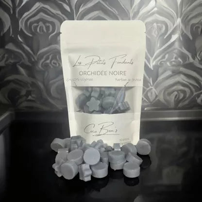 Fondants parfumés - Parfum de Grasse - Orchidée noire 2  Fondants parfumés - Parfum de Grasse - Orchidée noire
