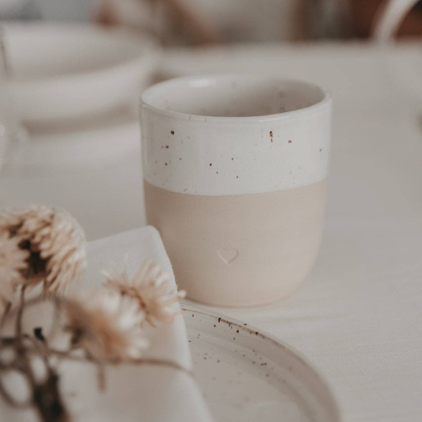 Mug coeur (PU = 4 pièces)