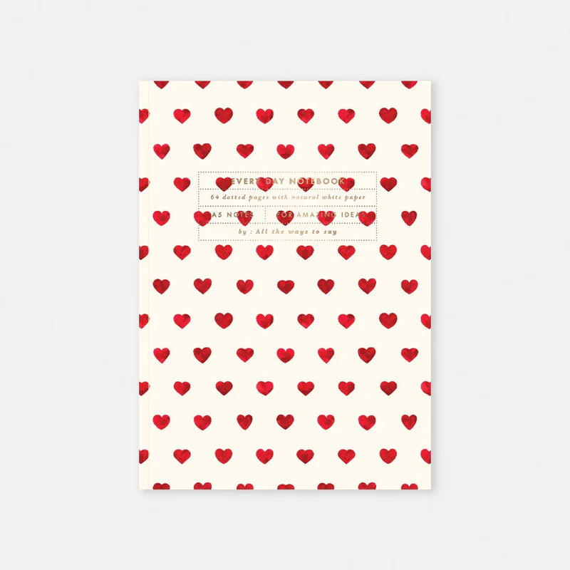 New Hearts - Carnet A5