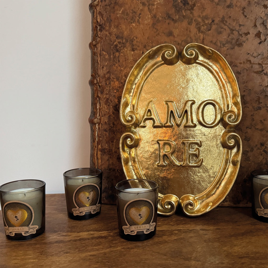 Déco murale amore doré