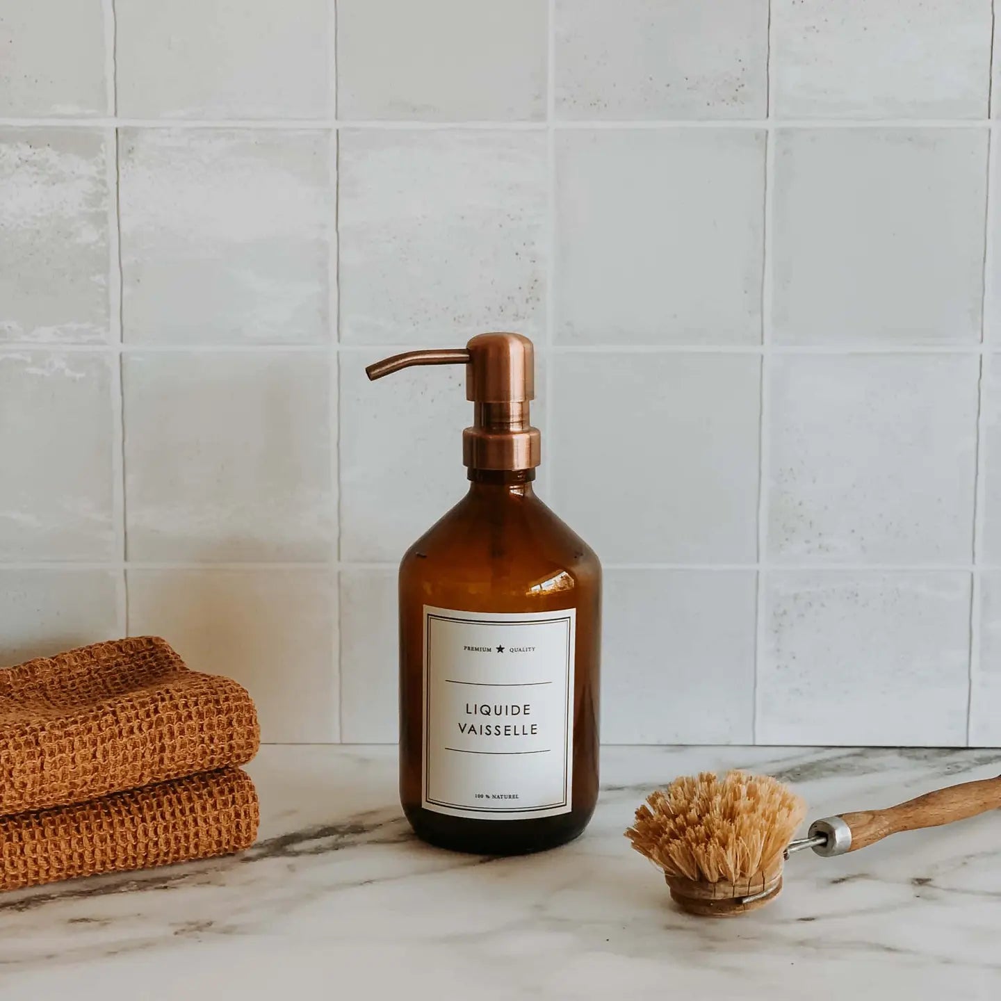 Liquide Vaisselle - Flacon ambre