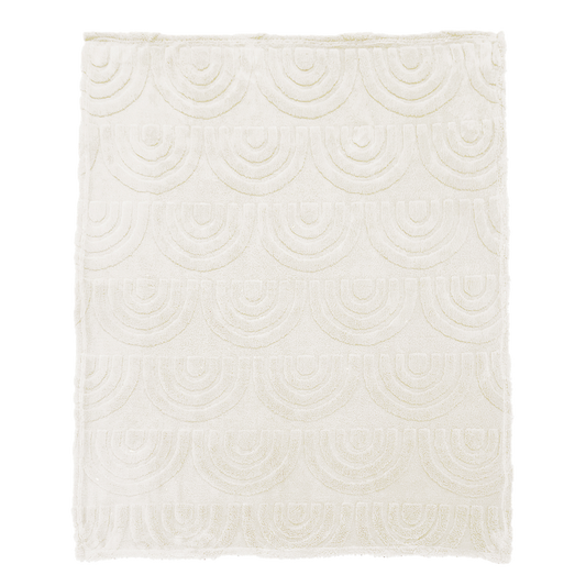 Plaid Annie blanc 130X170cm