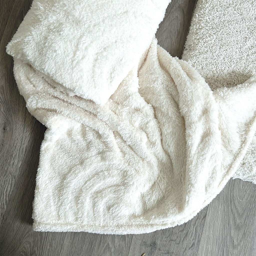 Plaid Annie blanc 130X170cm