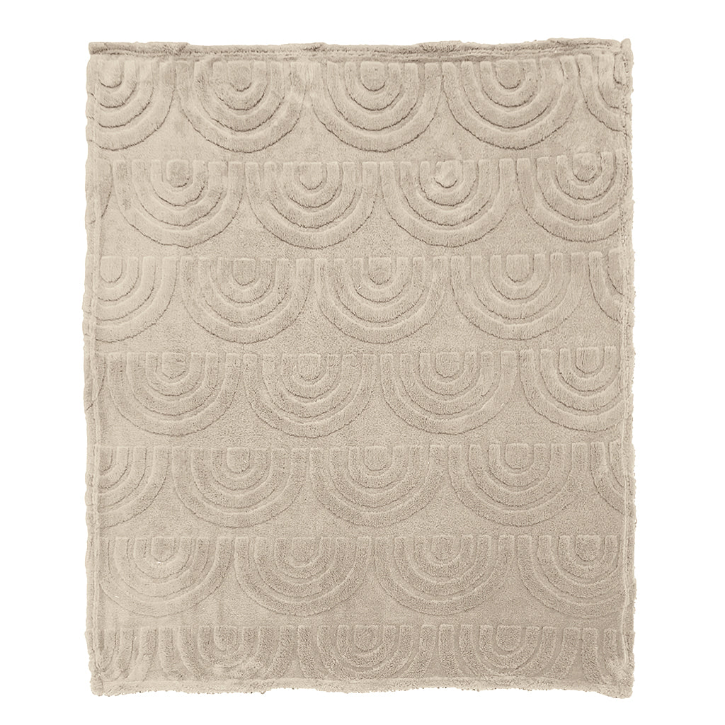 Plaid Annie écru 130X170cm