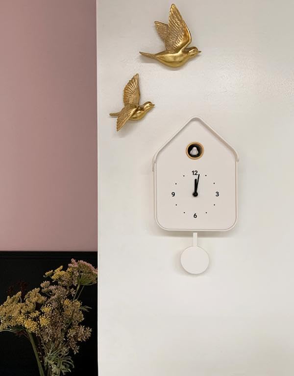 Horloge coucou blanc