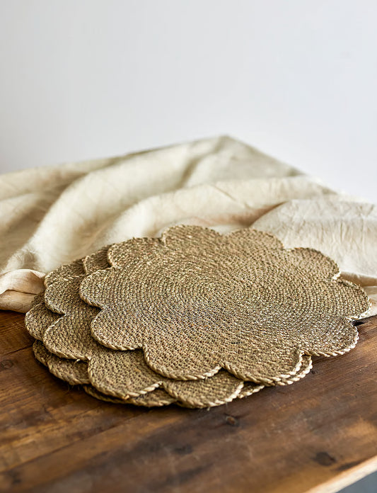 Lot 4 sets de table BLOOMINGVILLE