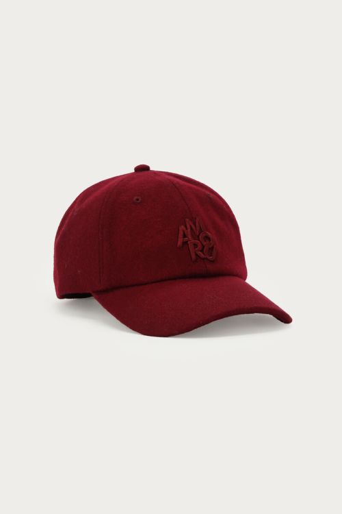 Casquette bordeaux "amour"