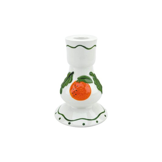 Bougeoir orange