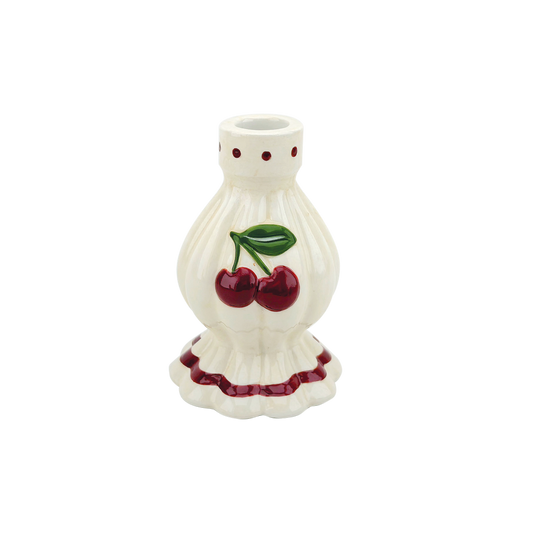 Bougeoir cerise pm