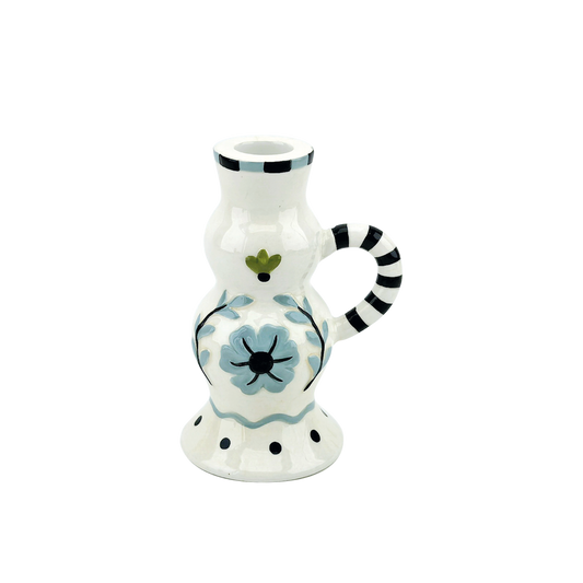 Bougeoir Yoshi bleu