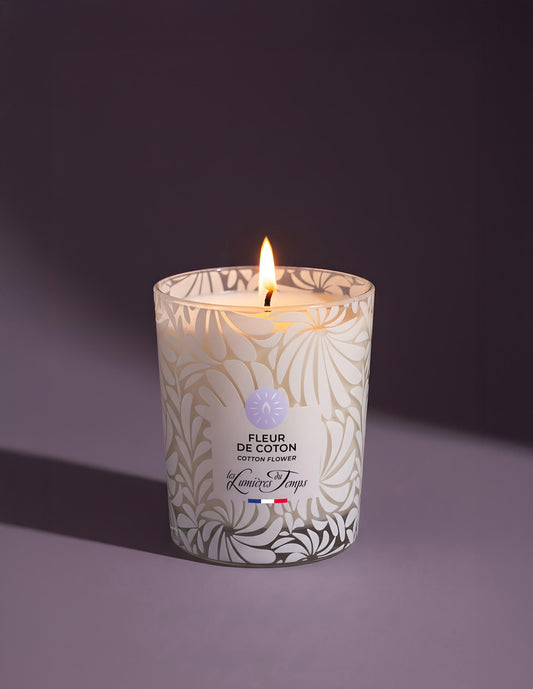 Bougie Végétale 180 g Fleur de Coton