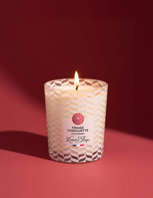 Bougie Végétale 180 g Fraise Gariguette