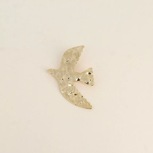 Pin's - motif oiseau texturé