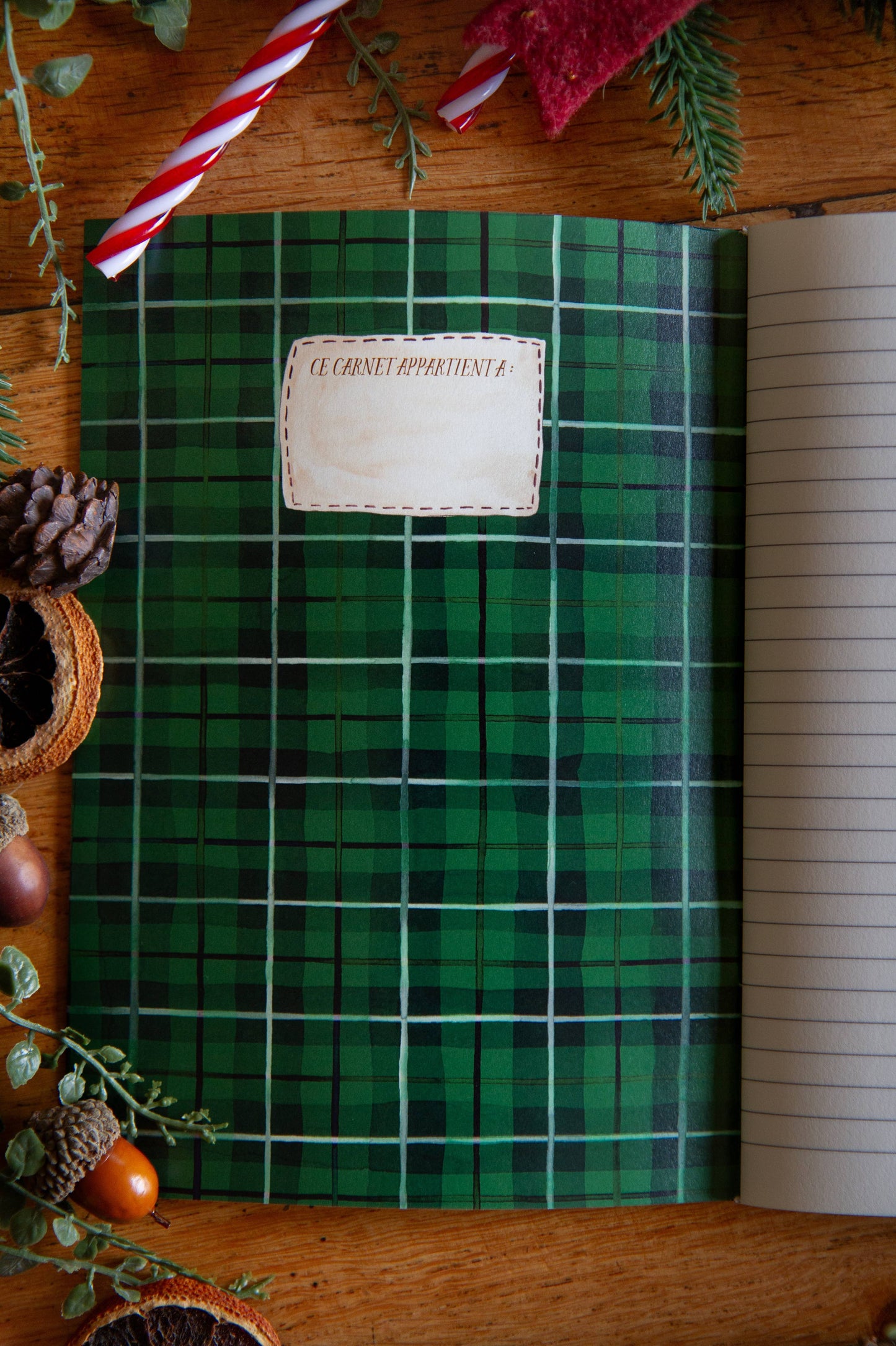 Carnet A5 de Noël