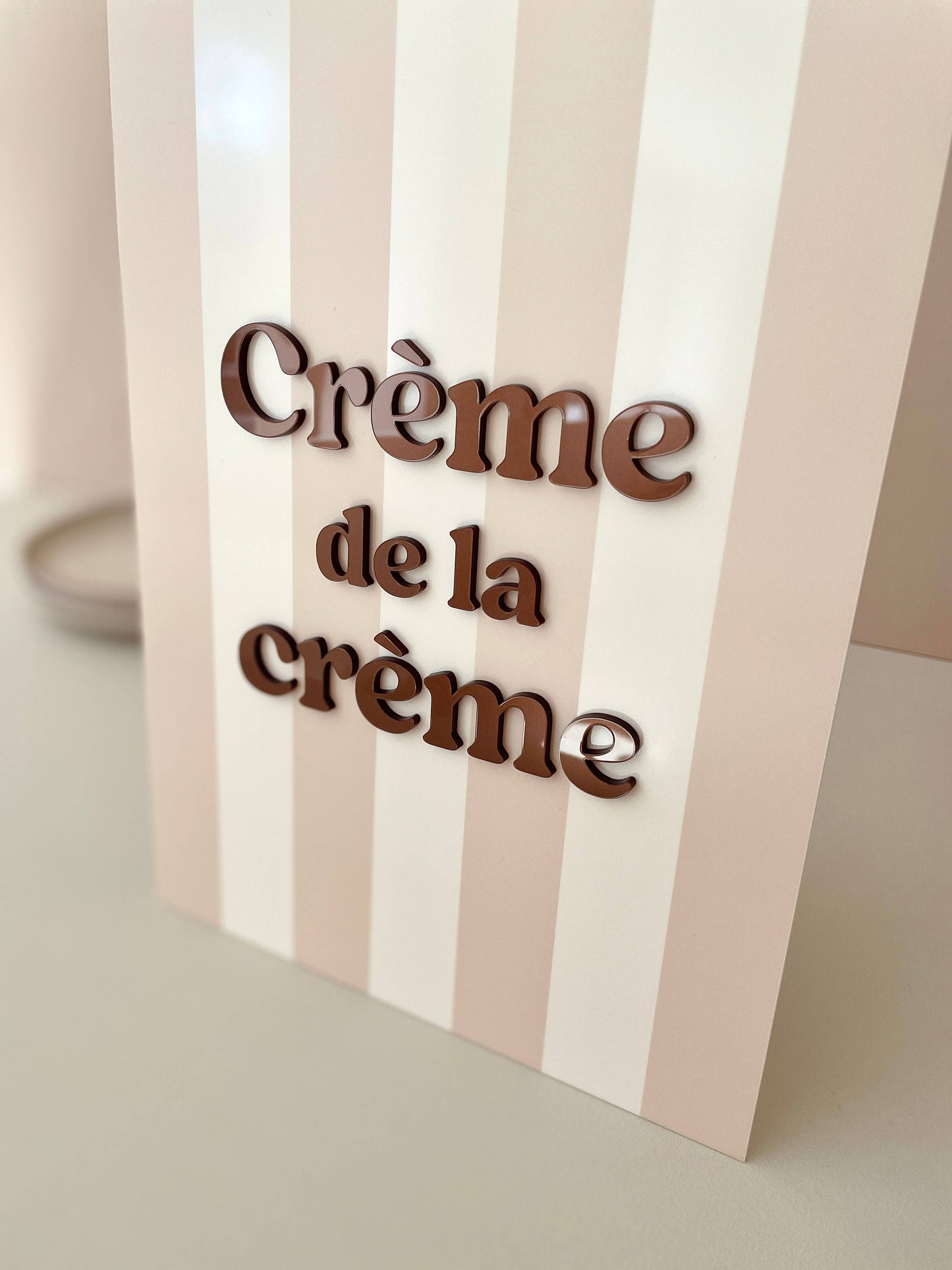 Affiche Crème de la crème