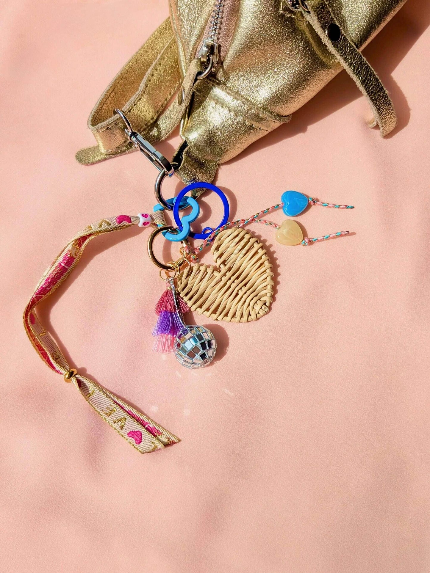 Grigri de sac & porte-clés – CŒUR
