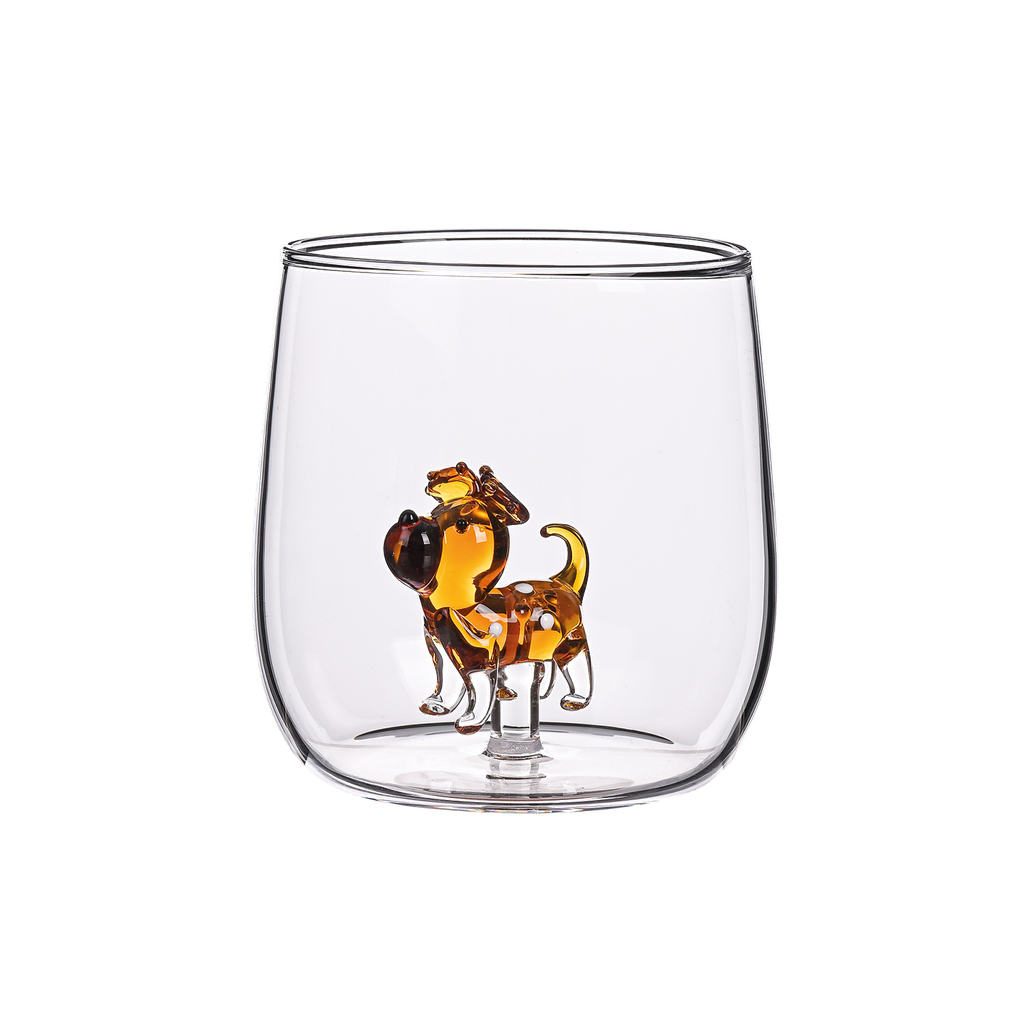 Verre gobelet 3D chien max