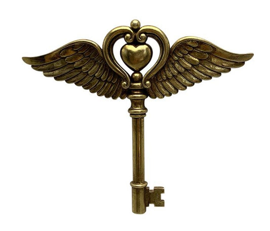 Clé ailes coeur