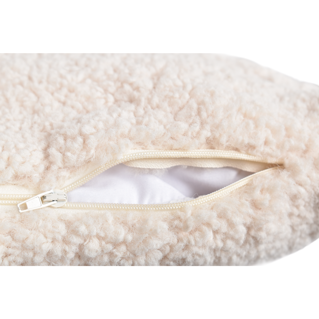 Coussin Gabriel doudou naturel carré