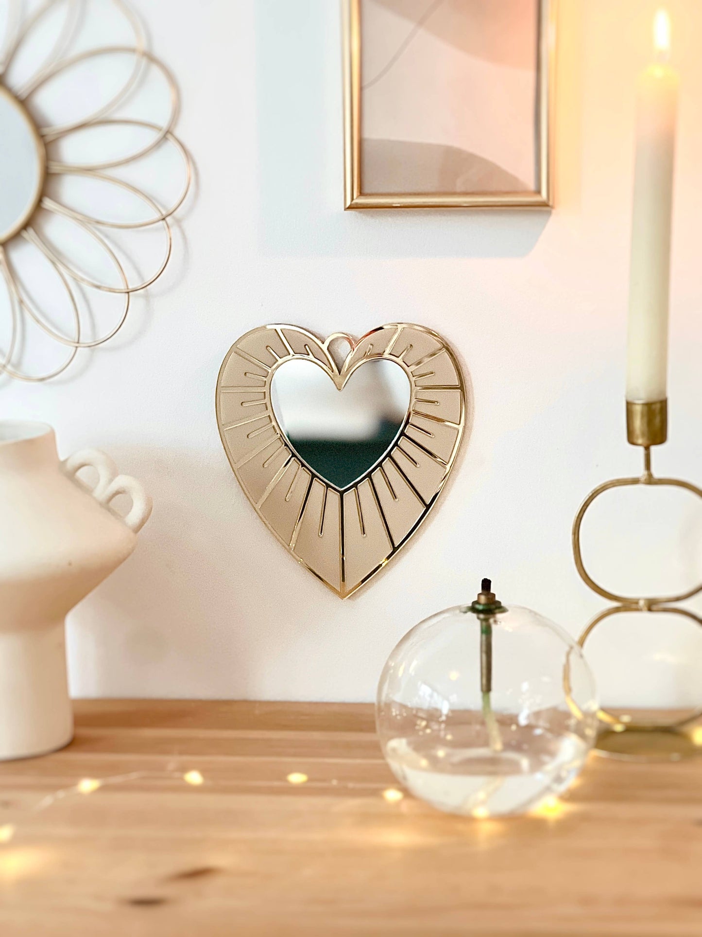 Bijou de mur Coeur ex-voto