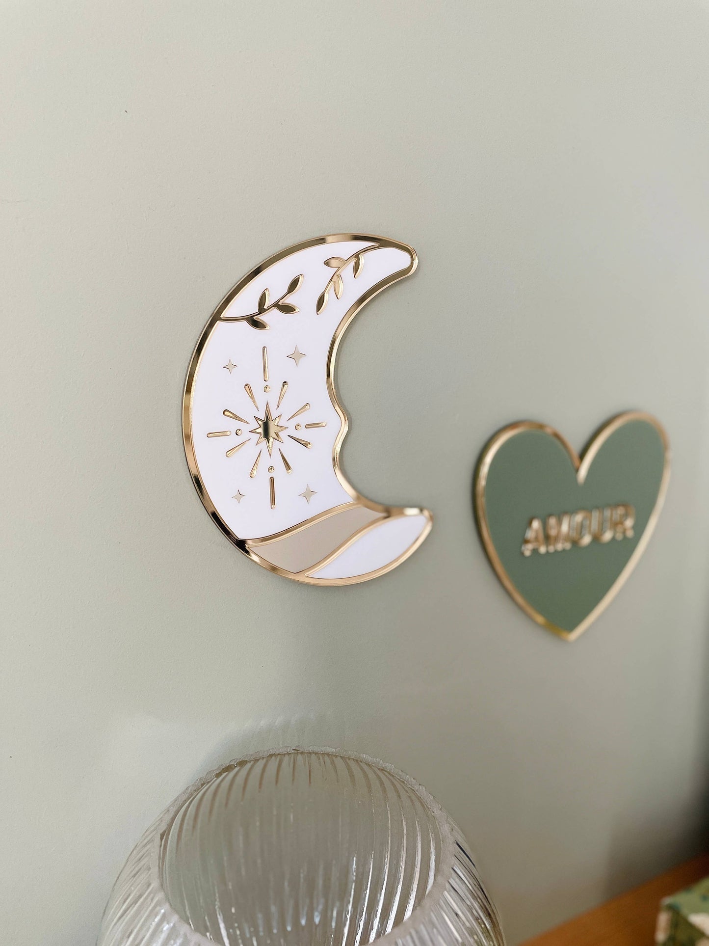 Bijou de mur Lune de vie