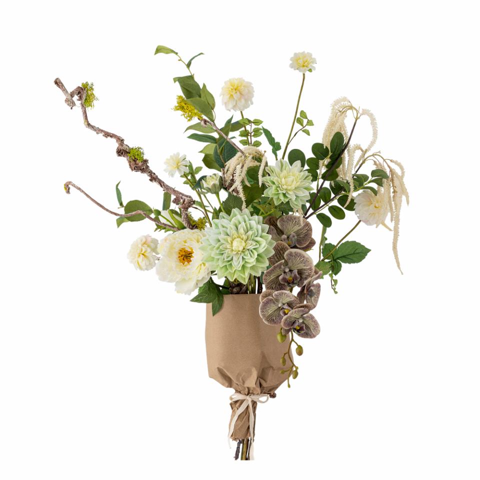 Bouquet, Blanc, Fleurs artificielles