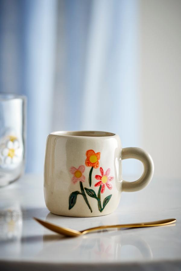 Millie Tasse, Multicolore, Grès