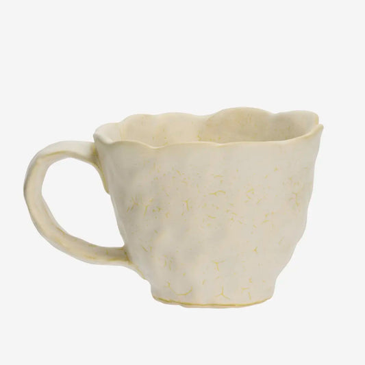 Tasse rose écru