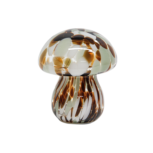 Lampe champi tacheté choco