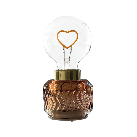lampe décorative ambre