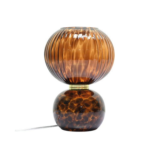 Lampe Adonis pm façon leopard