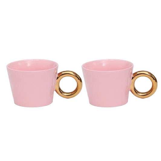 Tasse matin rose