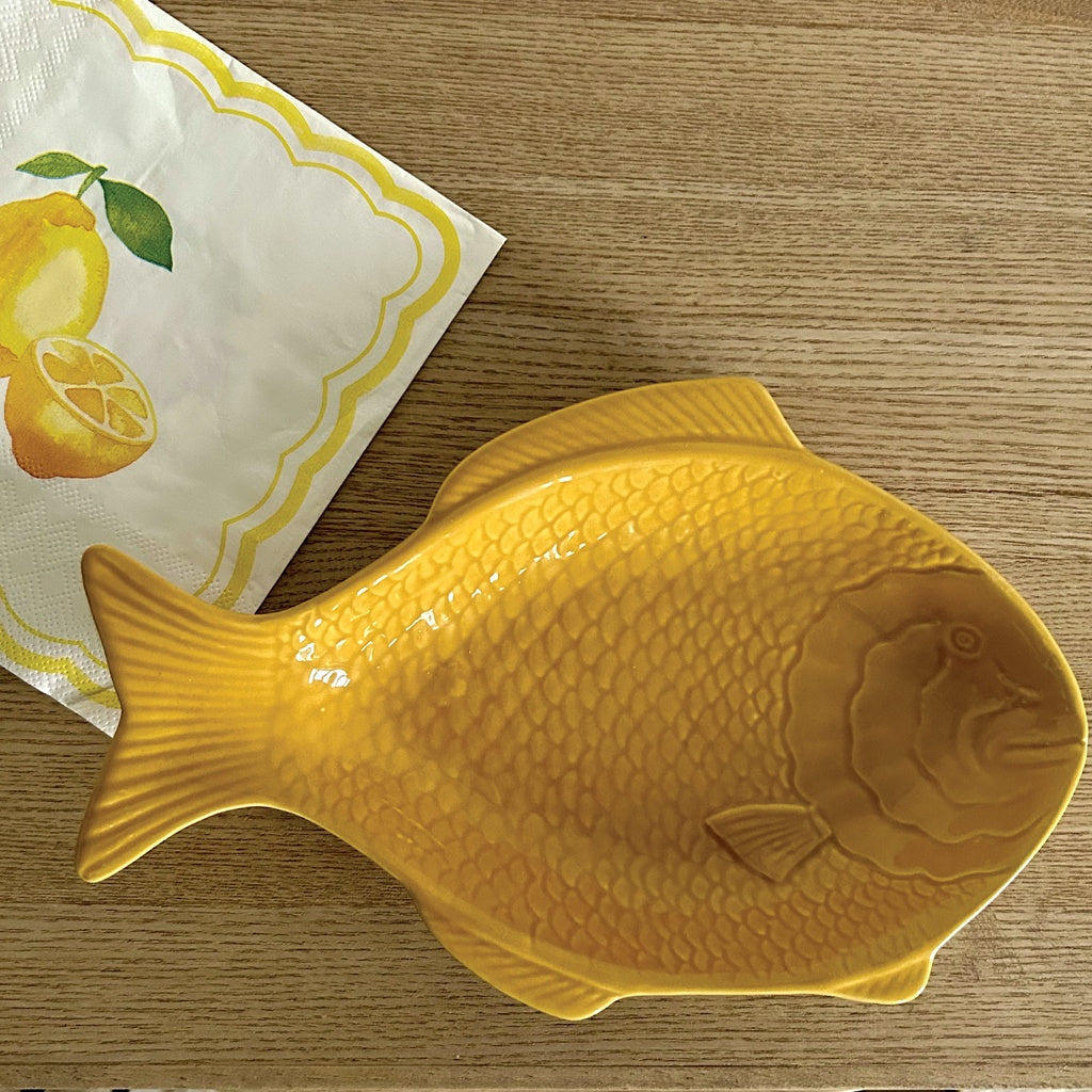 Coupelle poisson moutarde