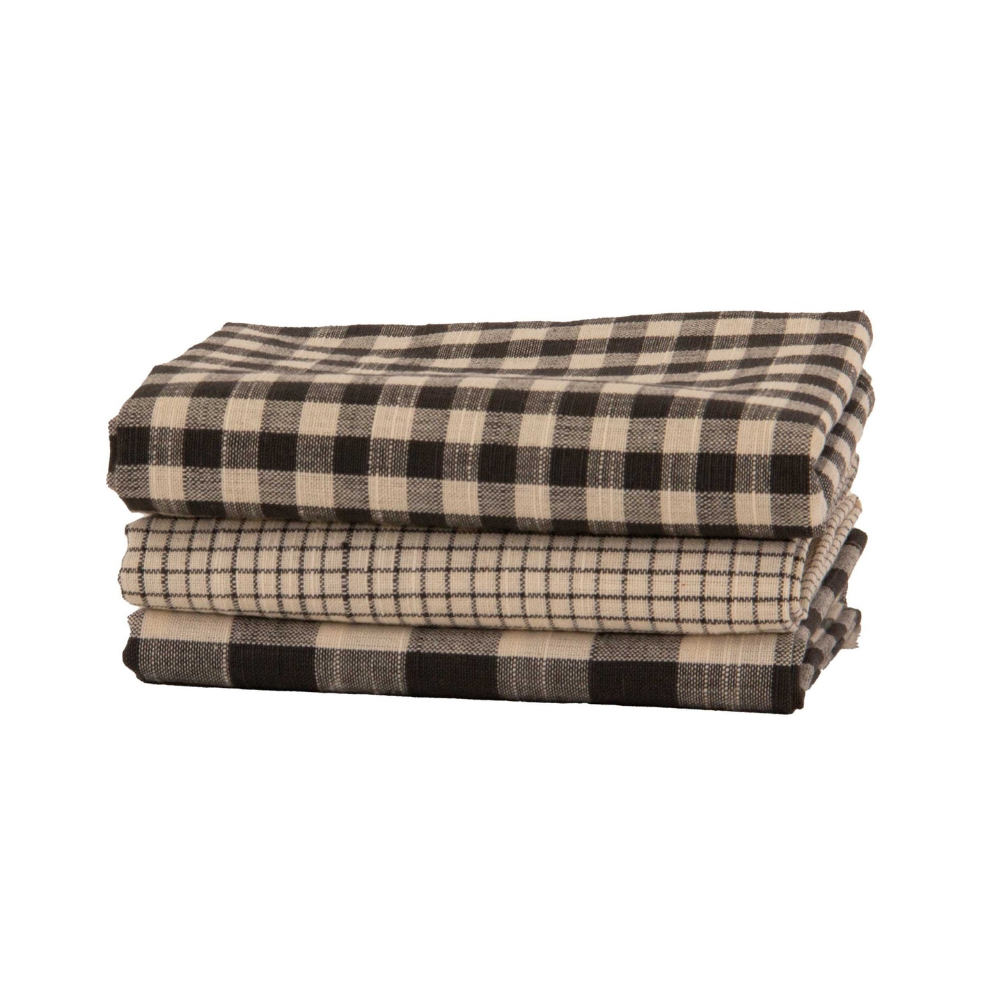 Torchons Carreau kaki