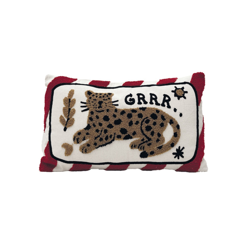 Coussin Influence léopard