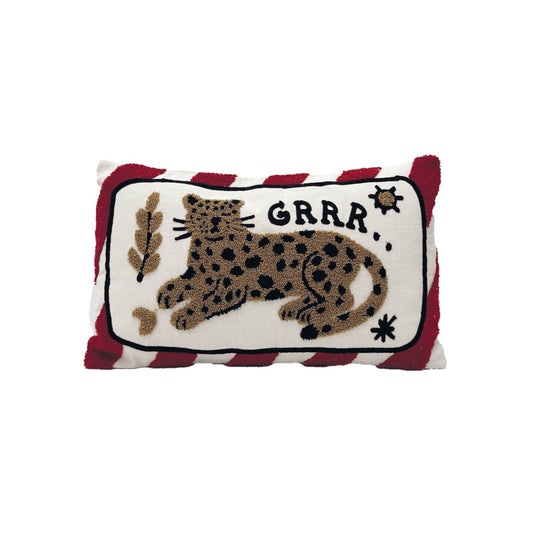 Coussin Influence léopard