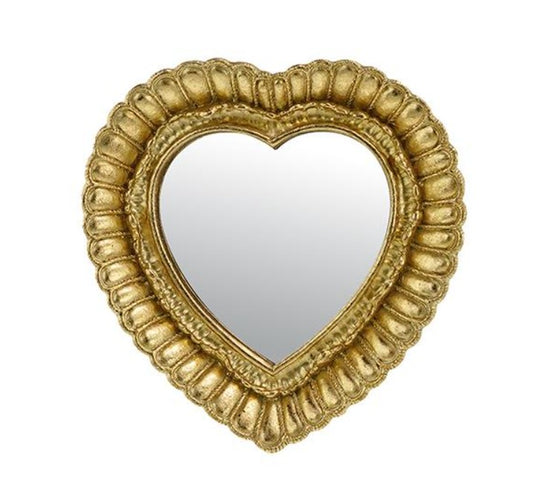 Mini miroir coeur