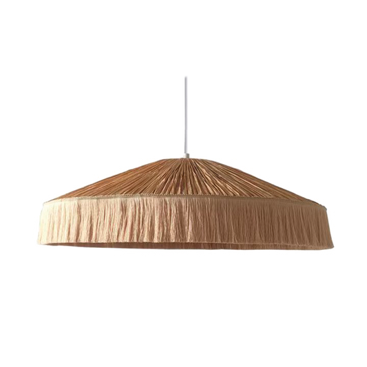 Abat-jour pour suspension mistinguette naturel