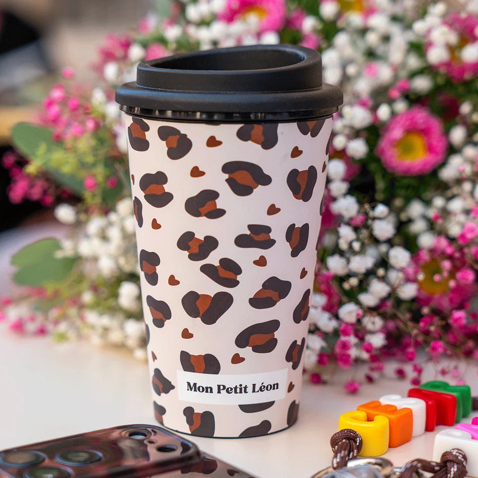 Mug - Cup léopard leopard ecru