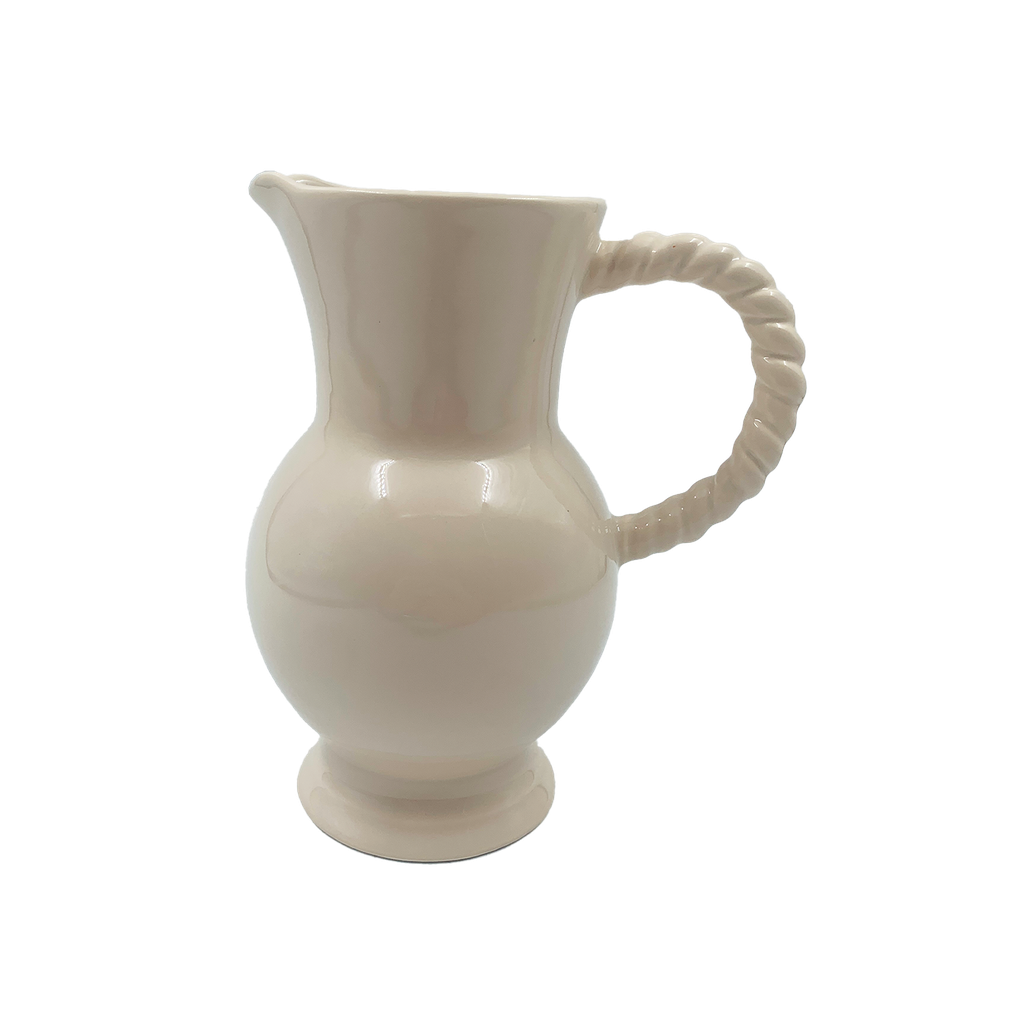 Pichet torsade sable