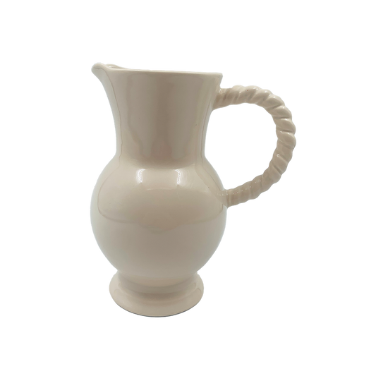 Pichet torsade sable