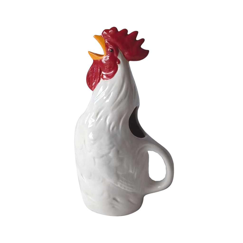 Pichet céramique coq
