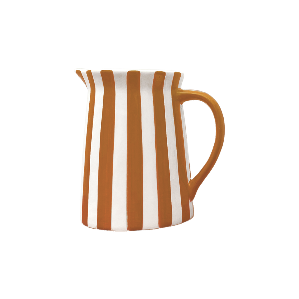 Pichet rayure mm marron