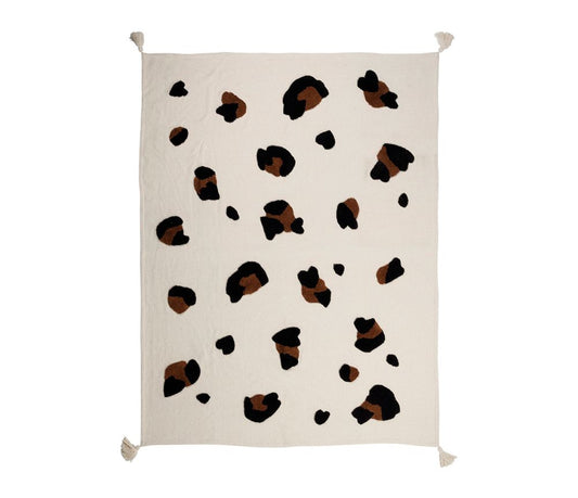 PLAID TUFTE MINIFAUVE