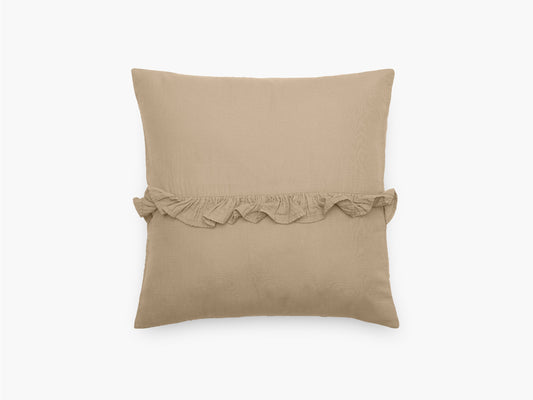 Coussin Elsa camel