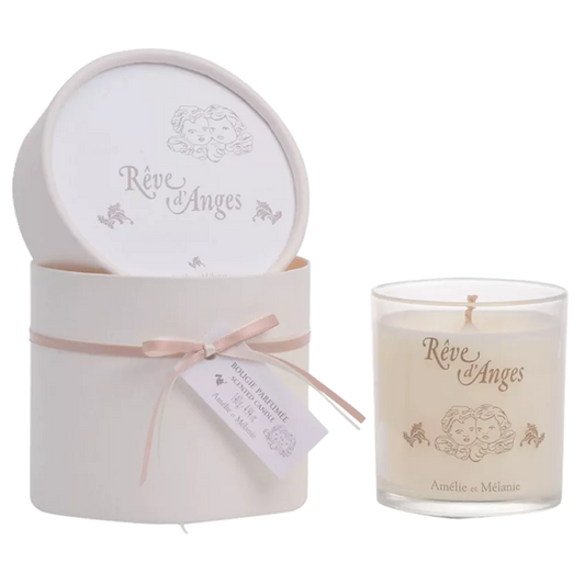 Bougie parfumée FRAMBOISE & ROSE Amélie & Mélanie - Rêve d'anges