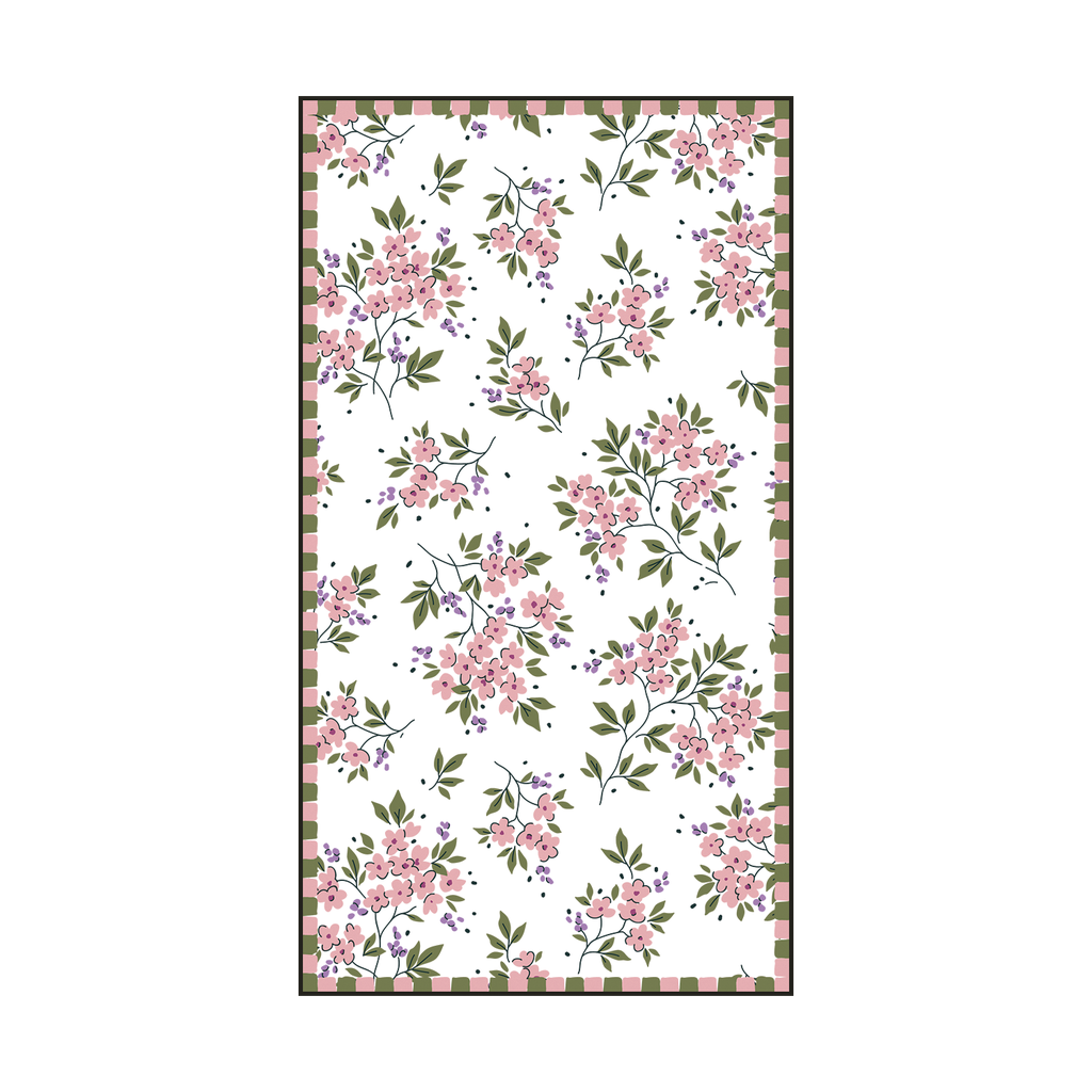 Serviette papier rectangle fleur de cerisier x15