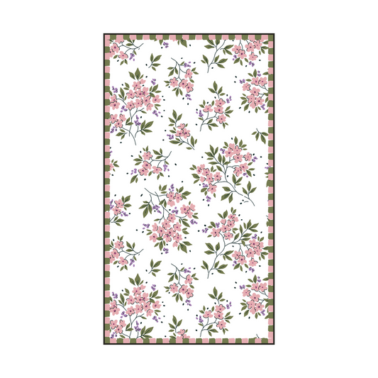 Serviette papier rectangle fleur de cerisier x15