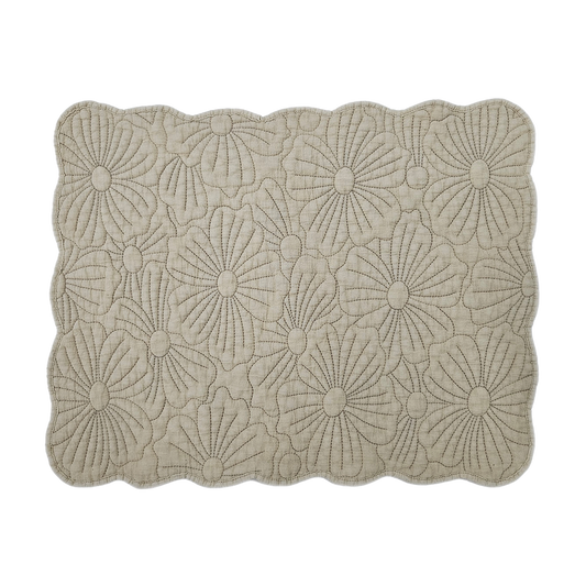 Set de table en tissu matelassé