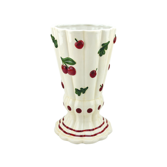 Vase cerise